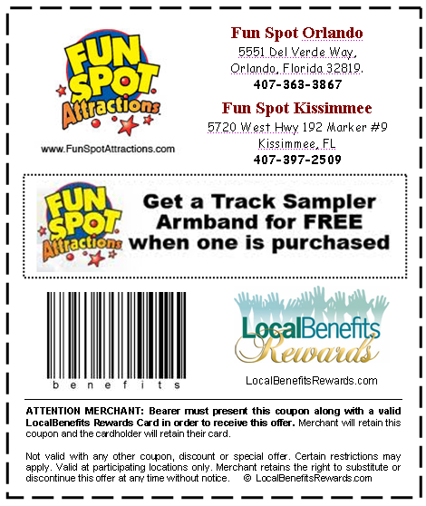Destination coupons orlando