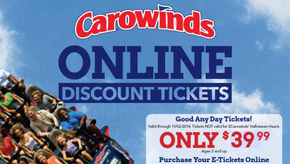 How much carowinds tickets cost Families can buy adalatblog.ml tickets to build and strengthen their traditions. It is a place you will love to take your family or friends to strengthen their relations. Take advantage of the adalatblog.ml tickets that are available online. adalatblog.ml tickets come with Carowinds coupons that give the best deals on the packages offered.